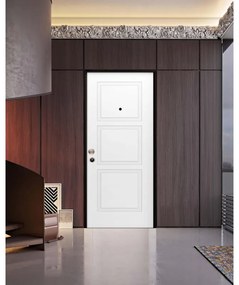 Pannello per porta blindata laccato bianco L 94 x H 213 cm, Sp 6 mm