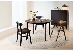 Tavolo da pranzo rotondo pieghevole in rovere naturale ø 120 cm Noor - Hammel Furniture