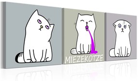 Quadro Miezekotze: Cat Trio