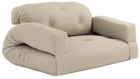 Divano letto da esterno beige Design OUT™ Beige Hippo - Karup Design