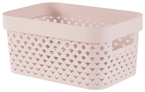 Scatola rosa chiaro in plastica 26x17,5x12 cm Pure – Curver