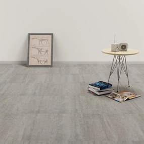 Listoni Pavimenti Adesivi 20 Pz İn Pvc 1,86 M² Grigio Granito /