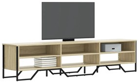 Mobile Porta Tv Rovere Sonoma 180x34x41 Cm Legno Multistrato /