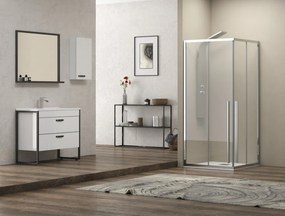 Box doccia 90x90 angolare doppio scorrevole vetro 8mm altezza 200h | KEL1000 - KAMALU