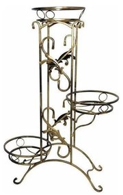 Portafiori 90x65 cm oro