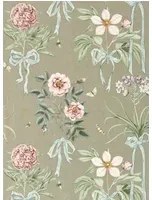 Sanderson Carta da parati Cupids Beau - Florin/ Madder