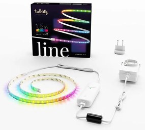 Twinkly TWL100STW-WEU - LED RGB Striscia dimmerabile LINE 100xLED 1,5 m Wi-Fi