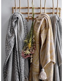 Coperta grigia , 130 x 160 cm Throw - Bloomingville