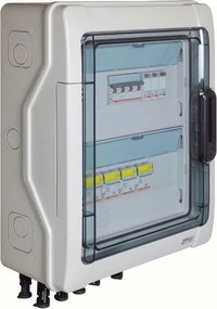 Quadro elettrico cablato per fotovoltaico BTICINO 4 stringhe 600VDC