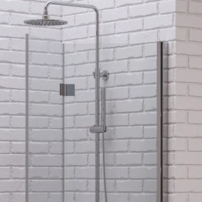 Porta doccia a libro 70 cm altezza 200h | KAM-KS700 - KAMALU