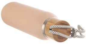 Borraccia termica beige in acciaio inox 600 ml Květ – Orion