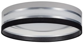 Plafoniera LED dimmerabile SMART CORAL 24W/230V Wi-Fi Tuya nero/grigio + tc