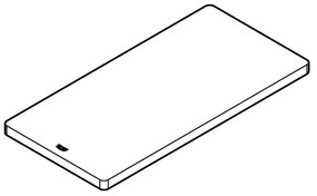 GROHE 40751HV0 - Tagliere in legno 490 × 240 × 19 mm