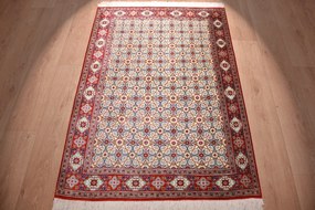 Ghom Tappeto 100x150 (Iran) Annodato A Mano