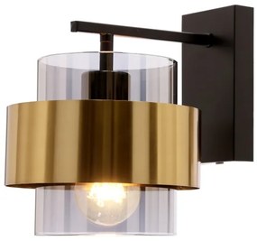 Applique SPIEGA 1xE27/60W/230V oro/nero