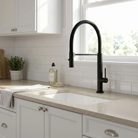 Rubinetto da cucina Rea Viera Black