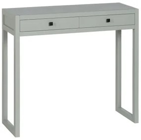 Console Grigio Legno di pino Legno MDF 90 x 30 x 81 cm