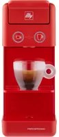 Illy caff, macchina da caff a capsule iperespresso y3.3 rossa