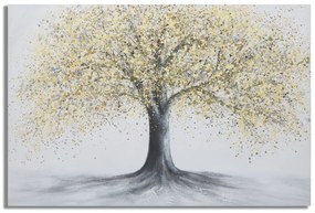 Dipinto su Tela "Albero Sereno" 120x3,8x80 cm