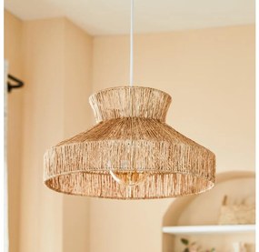 Atmosphera - Lampadario a sospensione con filo ZELIA 1xE27/40W/230V iuta