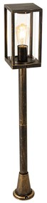 Lampada da terra per esterni vintage oro anticato 100 cm IP44 - Charlois