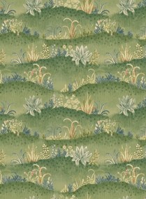 GP & J Baker Carta da parati Garden Tapestry - Royal Green