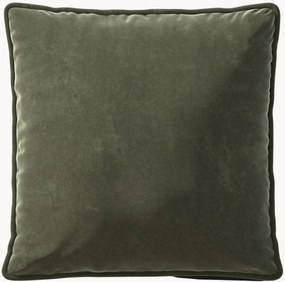 Cuscino grande in velluto Vetsak, 60 x 60 cm