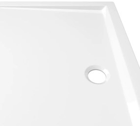 Piatto Doccia in ABS Rettangolare Bianco 70x100 cm