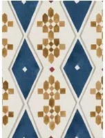 Coordonne Carta da parati Beldi Rugs - Ultramarine