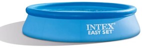 Intex - 28122NP – Piscina Fuori Terra Easy Set Rotonda, Pompa Filtro 1250 L/h, 3853 l, pvc, Azzurro, 305x76 cm