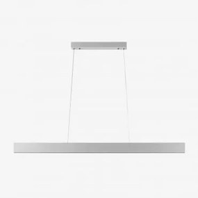 Lampada da soffitto lineare a LED in alluminio Astley Bianco - Sklum