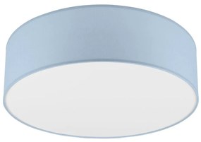 Plafoniera SIRJA PASTEL DOUBLE 4xE27/15W/230V diametro 45 cm blu