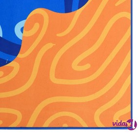vidaXL Tappeto Stampato Multicolore 80x150 cm in Tessuto