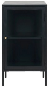 Vetrina nera, altezza 85 cm Carmel - Unique Furniture