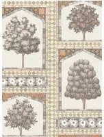 Cole & Son Carta da parati Sultan's Palace - Gold/ Spice