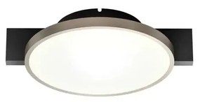 Light-Point - Inlay Round C1 Plafoniera Matt Black/Silver Gold