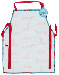 Grembiule per bambini in cotone Sunny Sausage Dog – Rex London