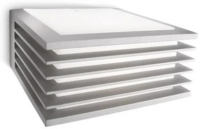 Philips - Applique da esterno SHADES 1xE27/15W/230V IP44 grigio