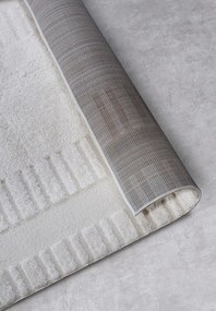 Tappeto color crema 80x120 cm Bartoux Cream White - Elle Decoration