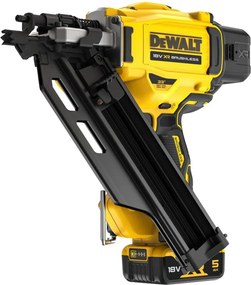 Chiodatrice a batteria Dewalt DCN930P2 18V a scatto singolo e in serie, 2x 5,0 Ah e caricabatterie