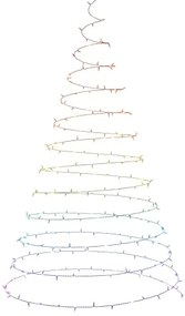 LED RGBW da esterno Catena natalizia ESSENTIALS 250xLED 2x10m 2700-6500K Wi-Fi IP44