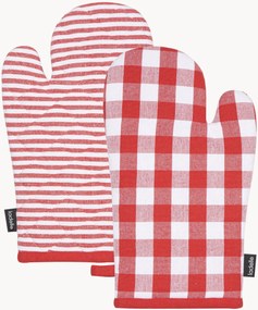 Set di 2 presine Eco Gingham