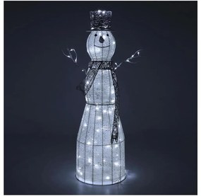 Retlux - Decorazione natalizia a LED per esterno LED/3,6W/230V/bianco freddo 124 cm IP44 pupazzo di neve