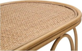 Tavolo consolle di colore naturale in rattan 32x110 cm Samui – Mauro Ferretti