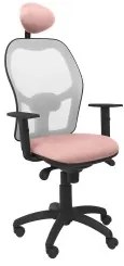 Sedia Ufficio con Poggiatesta Jorquera PC ALI710C Rosa