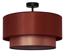 Duolla - Lampadario a plafone COPPER SHINY 1xE27/15W/230V diametro 45 cm rame