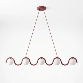 Lampada a Sospensione SINUS 5 5xG9 in Acciaio