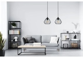 Lampadario a sospensione con filo CEED 2xE27/60W/230V