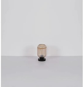 Globo 15469TA - Lampada da tavolo NORMY 1xE27/40W/230V marrone