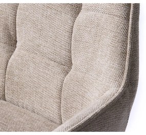 Sgabello da bar beige con altezza regolabile Nolan - Unique Furniture